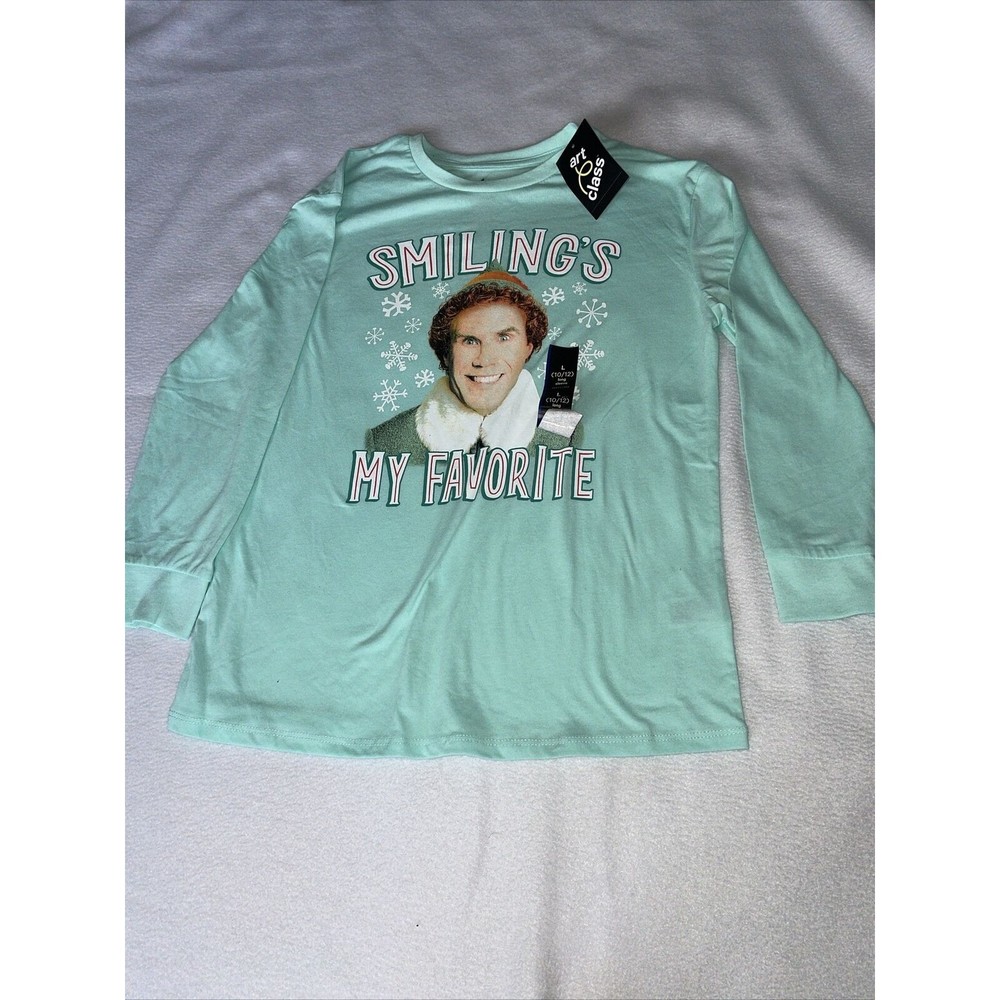 New Elf long sleeve t/top Light green XXL. Holidays